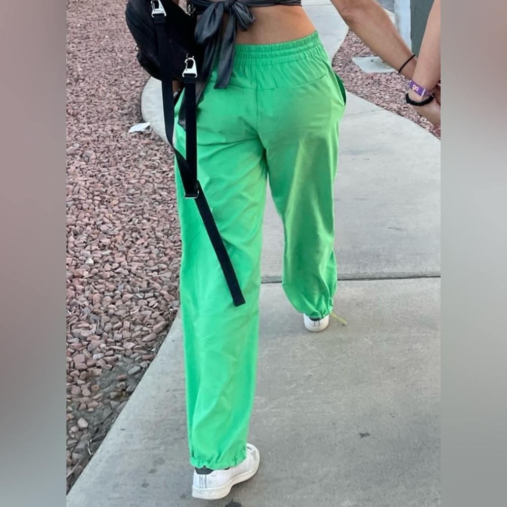 ALC Green Parachute Pants